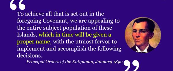 Why Andres Bonifacio Should Be The National Hero